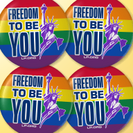 Freedom to be You/LGBTQ Flag