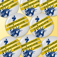 LP Candidate 2024 Button Sheet